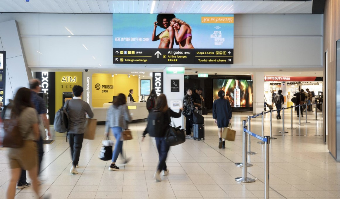 Melbourne Airport-arrival